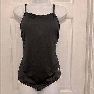 Baleaf Women's  Athletic Racerback One Piece Swimsuit Black Size 36 UPF 50